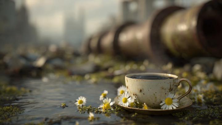 Kumelīšu tēja benzīnā 