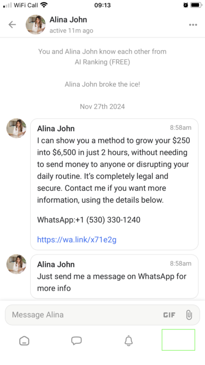 Spammy DMs and Post Will Get You Banned 