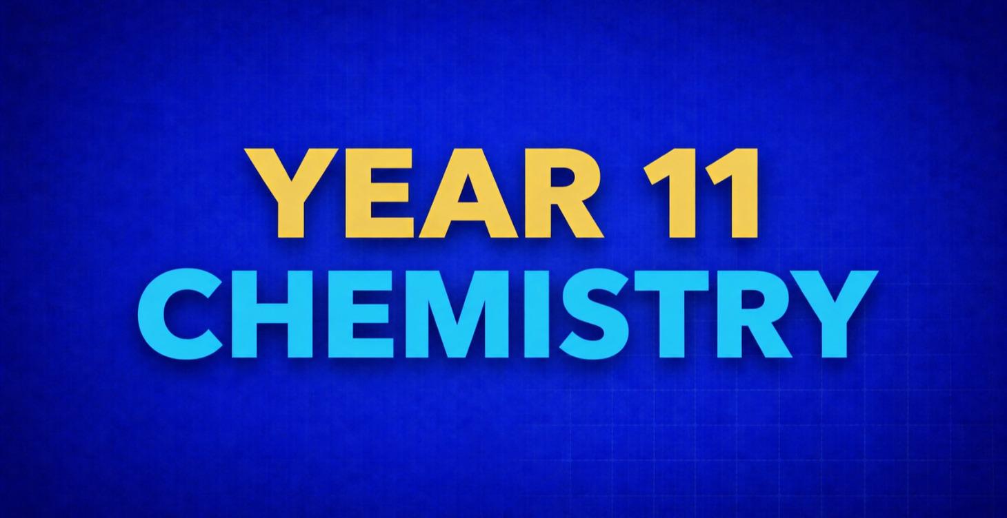 Chemistry Year 11 (Free)