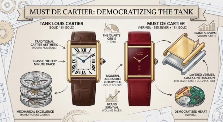 🚩 When Cartier Isn’t (Truly) Cartier: The "Must de" Paradox