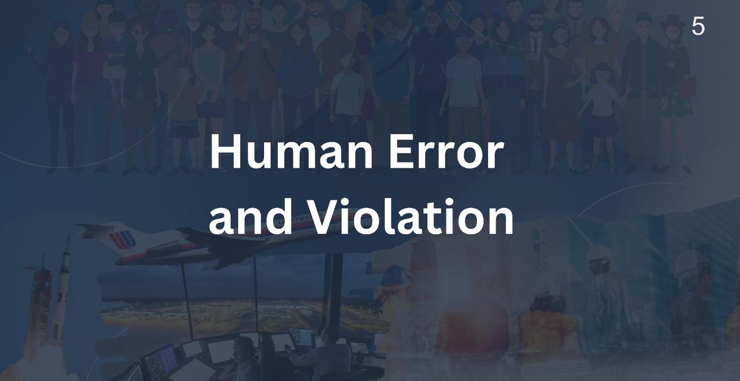 Human Error  and Violation