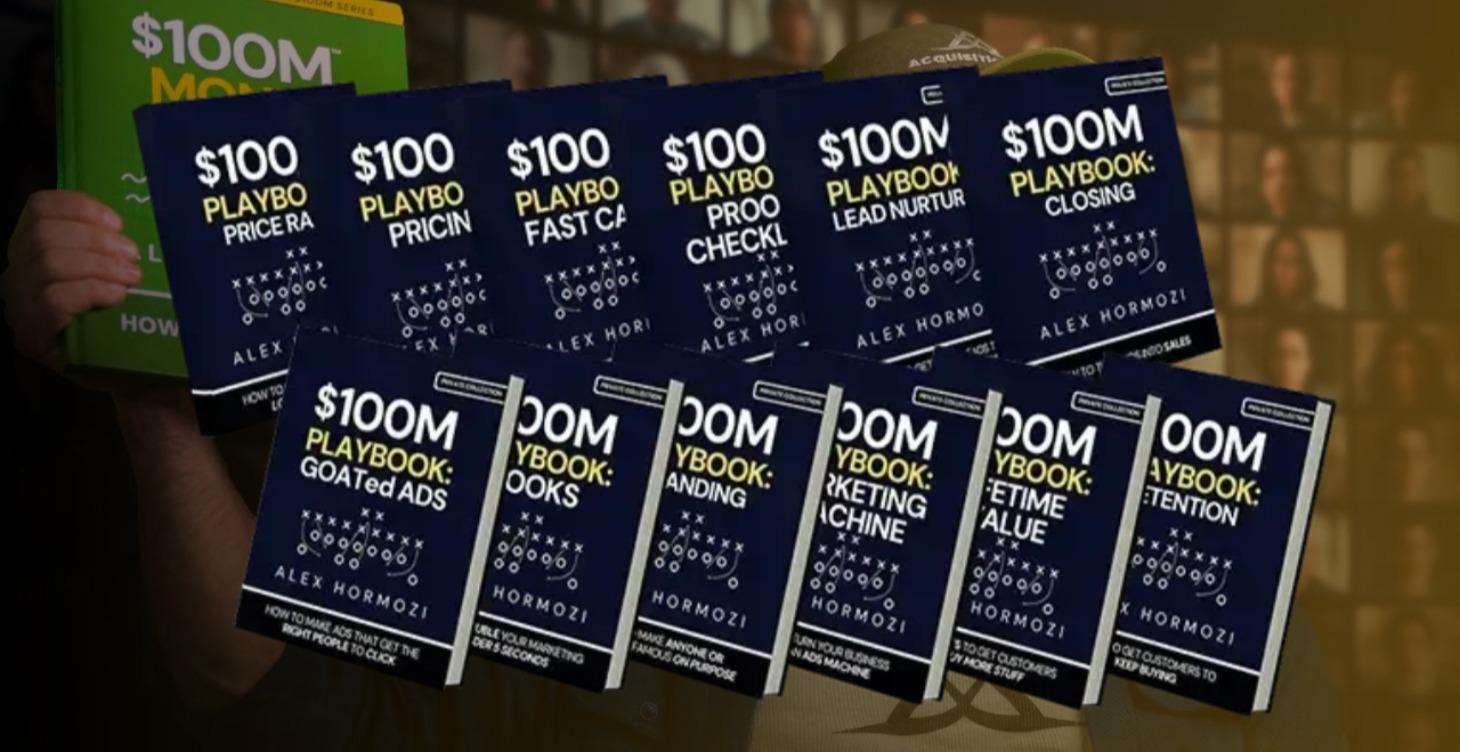 12 BlackBooks - Alex Hormozi