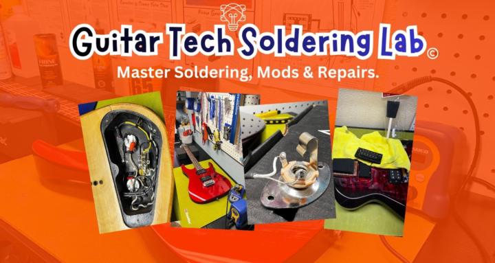 Guitar Tech Soldering Lab