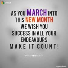 New Month New Blessings 