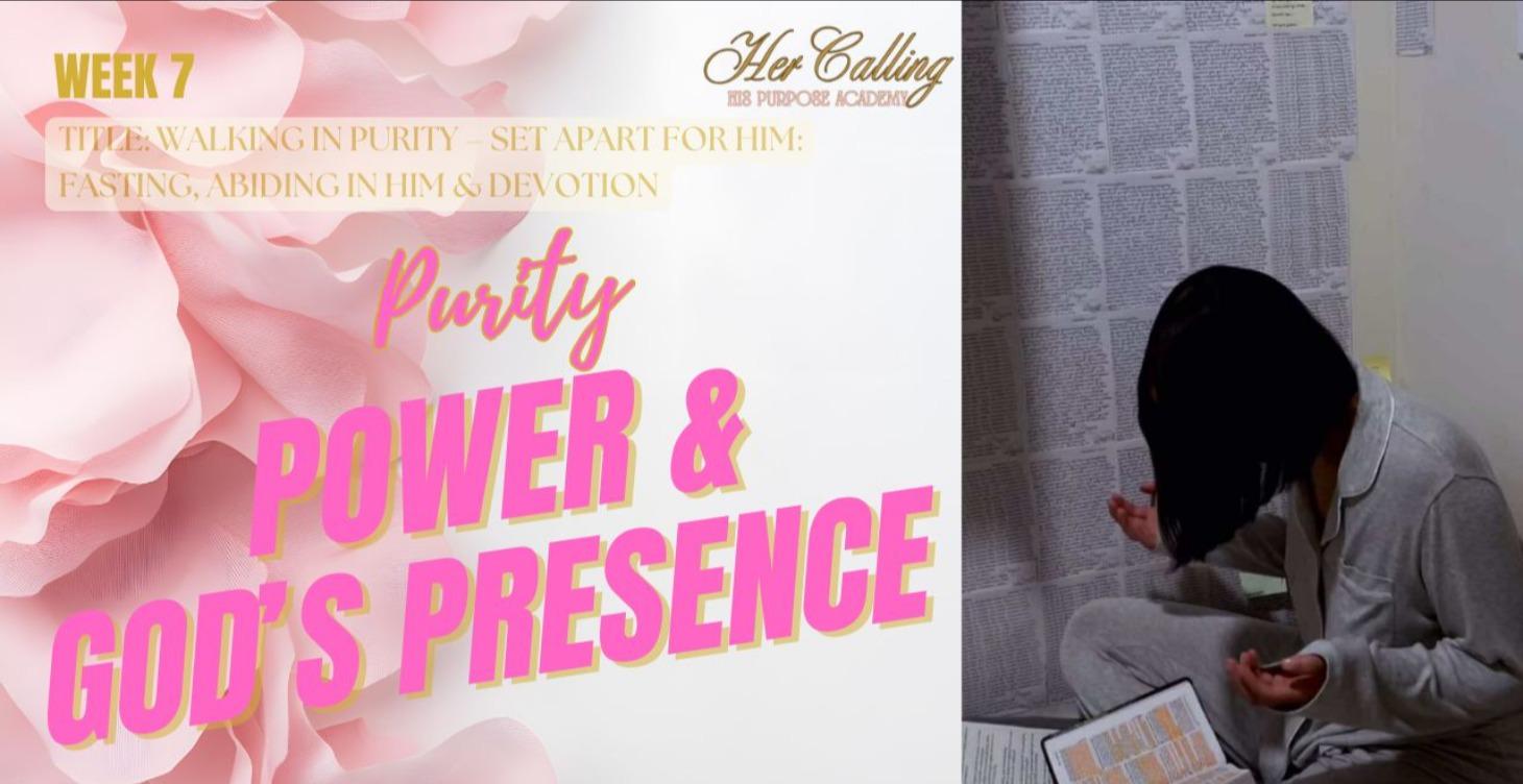 Fasting Abiding in Him and Devotion