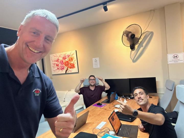 From Online To Eyeball To Eyeball: Our First In-Person Co-Working Session