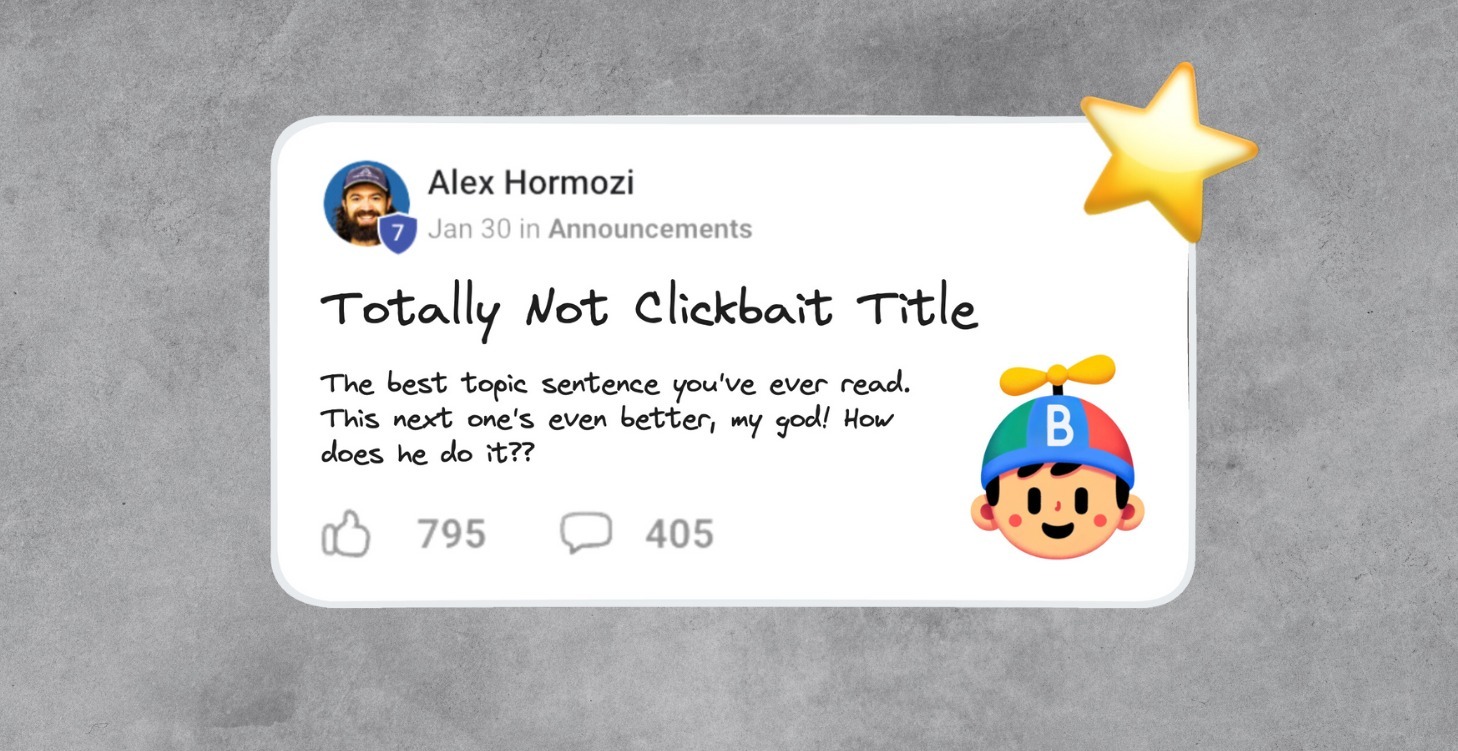 ⭐️ High Value Posts