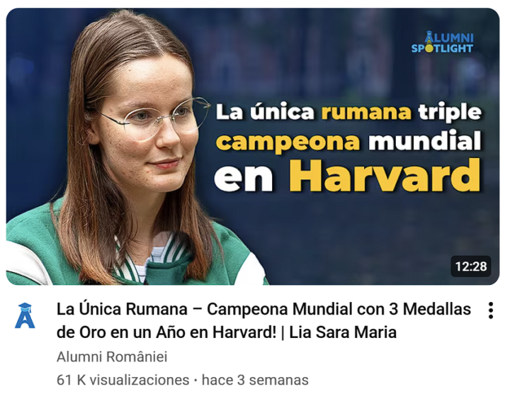 Encontré a la Triple Rumana