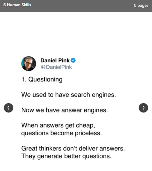 Human Skills for this AI era