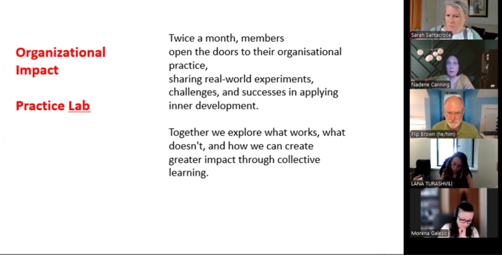 Organizational Impact Call - thanks for your feedback 