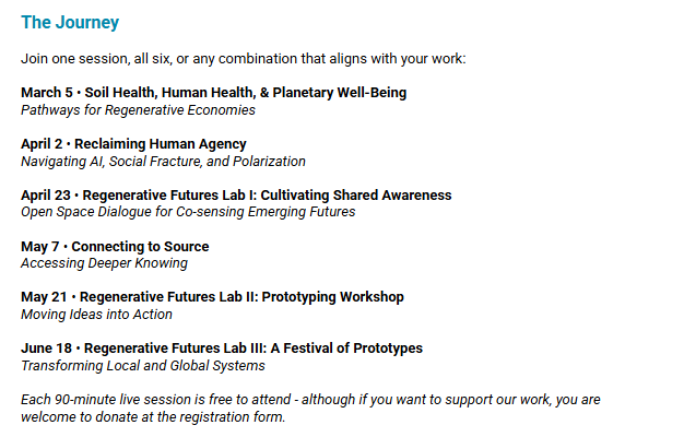 New Workshop Series from the Presencing Institute