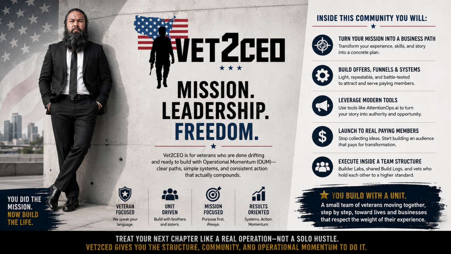 VET2CEO