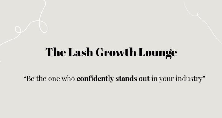 The Lash Growth Lounge