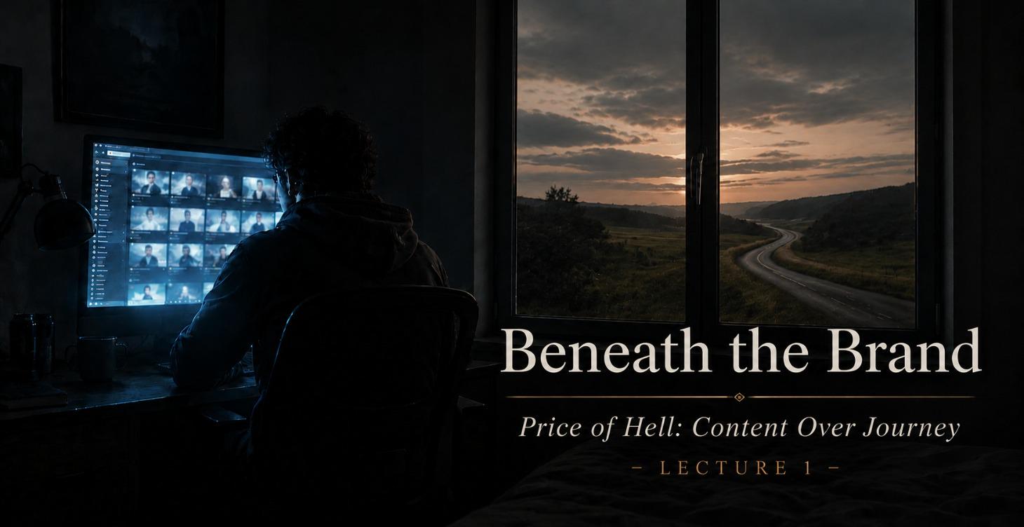 Price of Hell: Content Over Journey Lecture - FREE