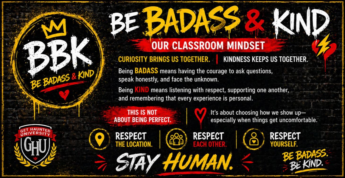 Be Badass & Kind - Our Classroom Mindset