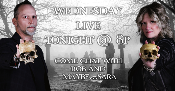 Come hang with us tonight over on the book of faces. Wednesday Night LIVE is back!