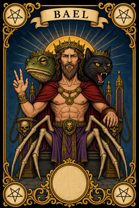 Meet your first Demon - Bael - The demon king.