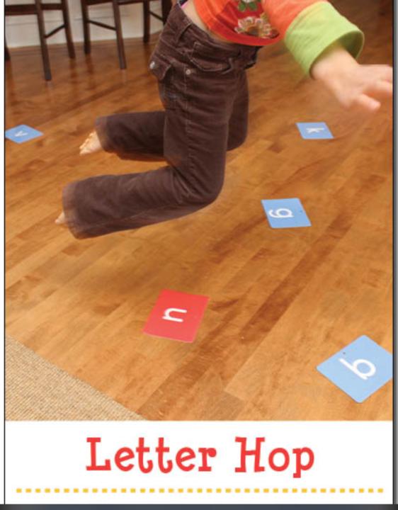 Integrating Movement into Learning- The Letter Hop Game