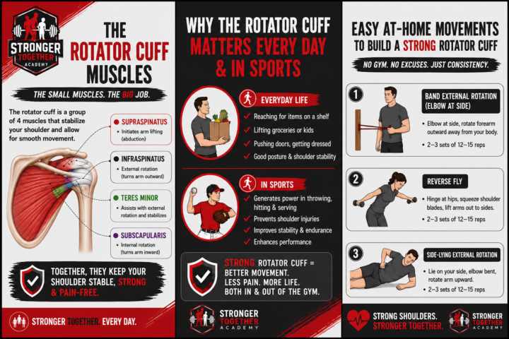 💪 Small Muscles. Big Job... The Rotator Cuff