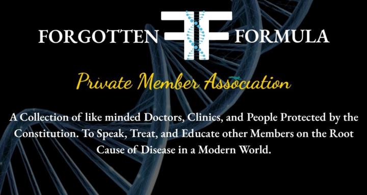 Forgotten Formula PMA