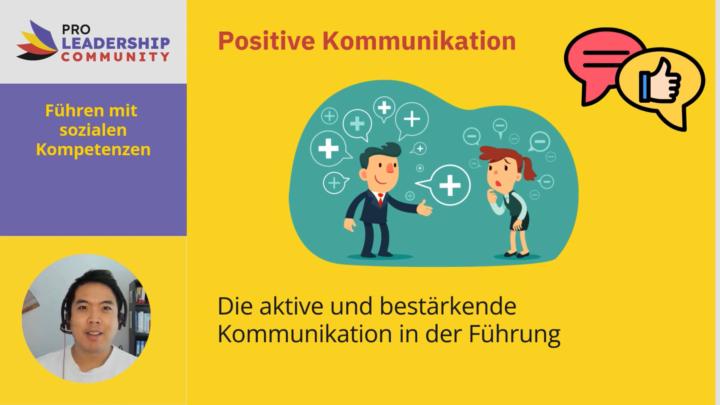 Nächste Woche 19. Mai: Positive Kommunikation