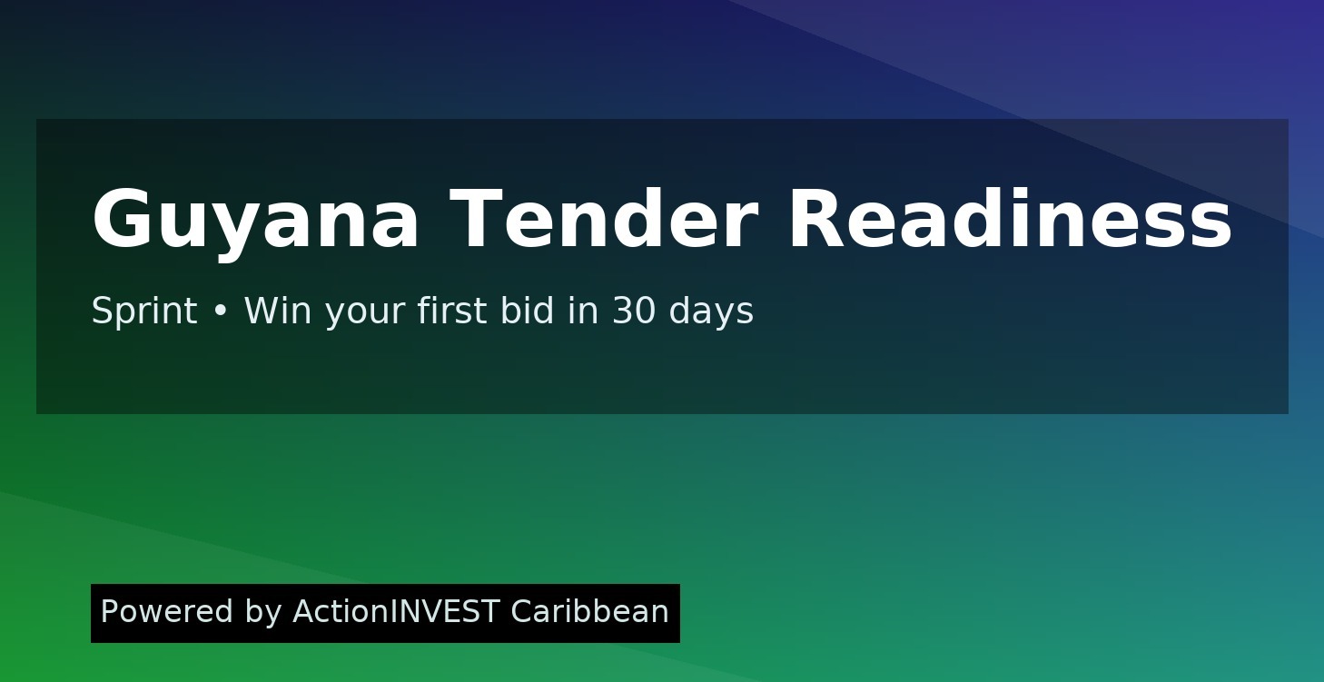 Guyana Tender Readiness Sprint