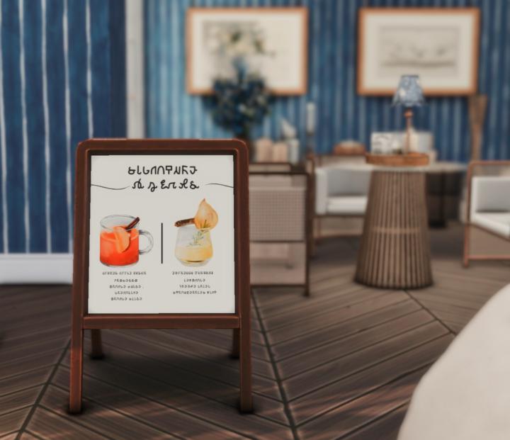 Signature Fall Drink Signs