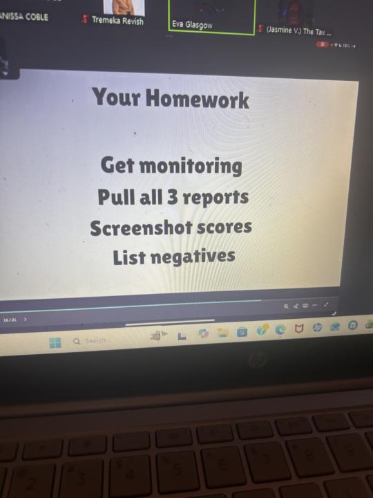 Homework week one