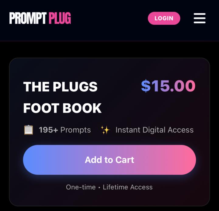 The plugs Foot Book 📕 