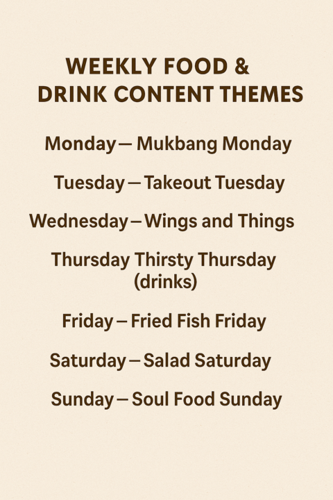 CONTENT WEEK (IMAGE+ VIDEO)