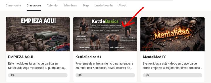 Ya puedes entrenar con las rutinas grabadas 