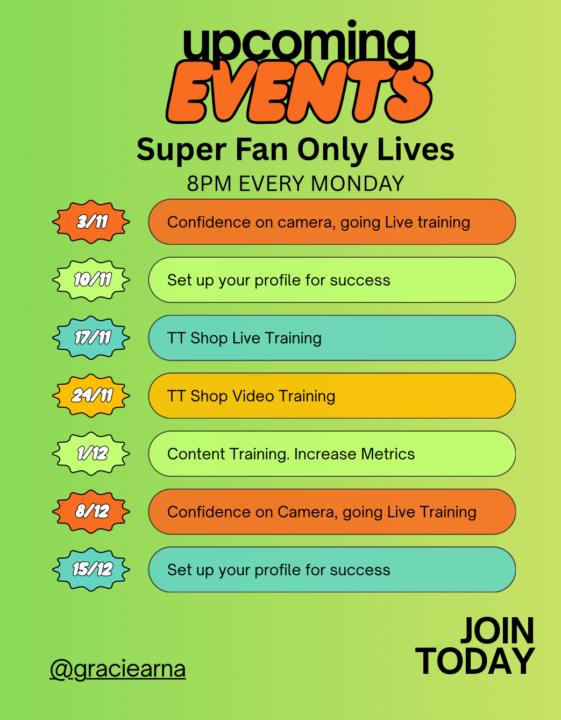 TikTok Coaching Trainings