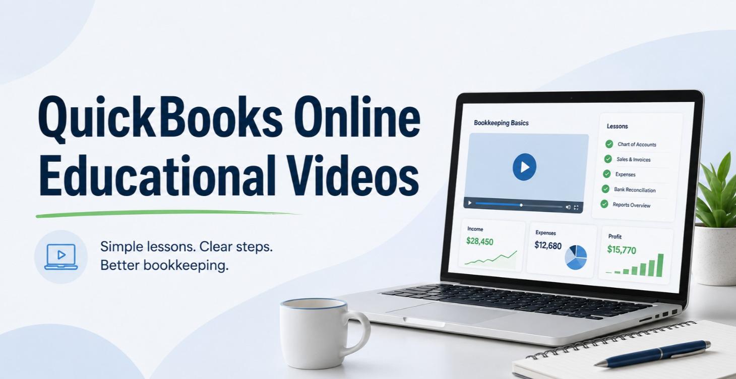 QuickBooksOnline educational videos