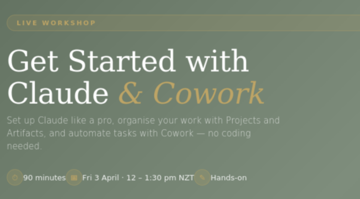 Free Claude Workshop: April 2