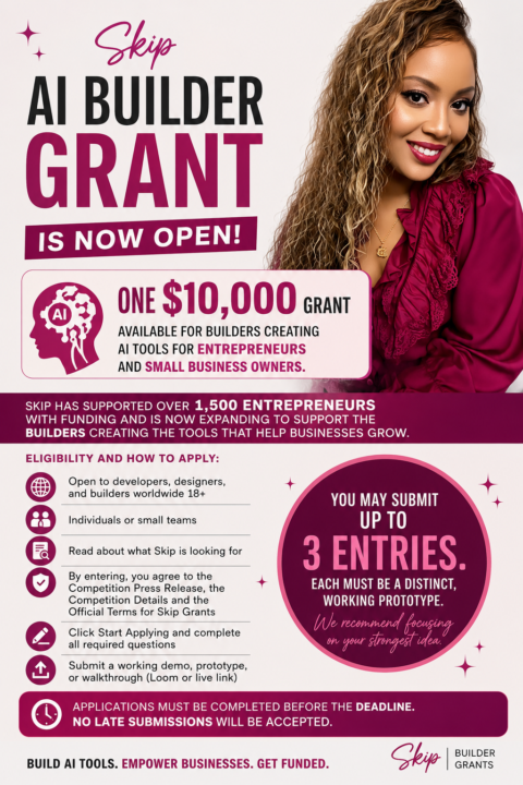 $10k AI Builder Grant! Deadline 5/20