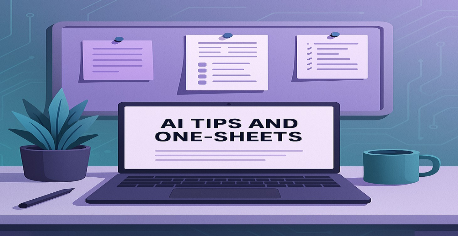 AI Tips One-Sheets