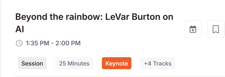 LeVar Burton Speaking about AI in 10 mins at the Zapier AI Summit!