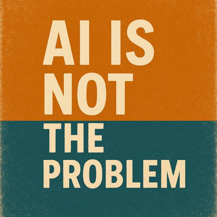 AI is taking the blame for human error! 