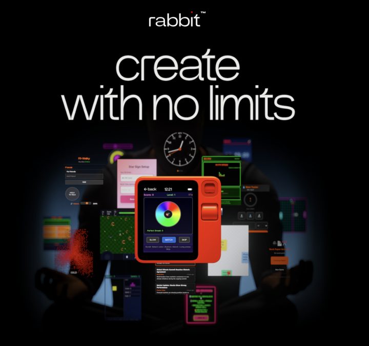 Just when I was about to place the rabbit in an AI time capsule...it's back!