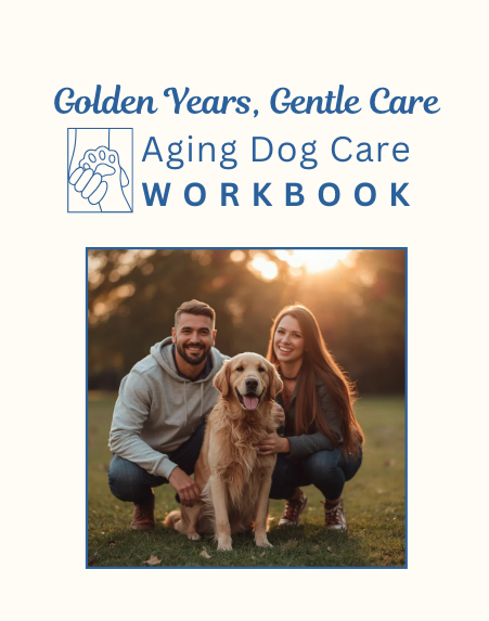 Free Workbook Canva Template: Aging Dog Care