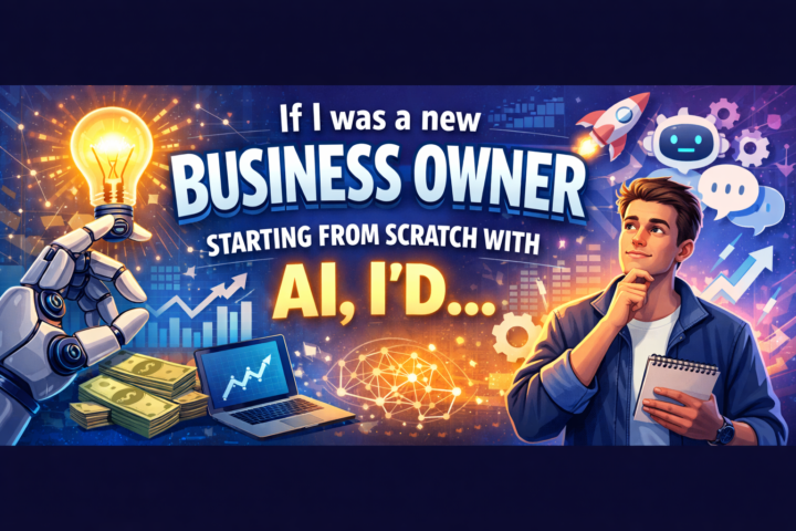 If I was a new business owner starting from scratch with AI, I'd...