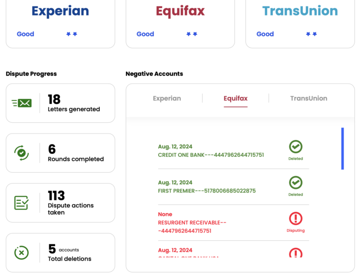 🤯 5 Deletions Using Our FREE CREDIT REPAIR Software⚡️