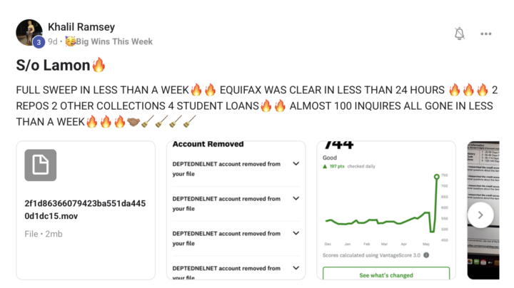 (197 Point Increase)💎2 Repos Removed 🤯4 Students Loans Deleted 🚀 700 Club In A Week 