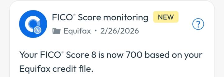 This is a big milestone for me ..(700 club)