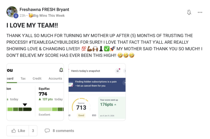 176 POINT INCREASE🚨$100 Full Credit Sweeps (DONE FOR YOU)