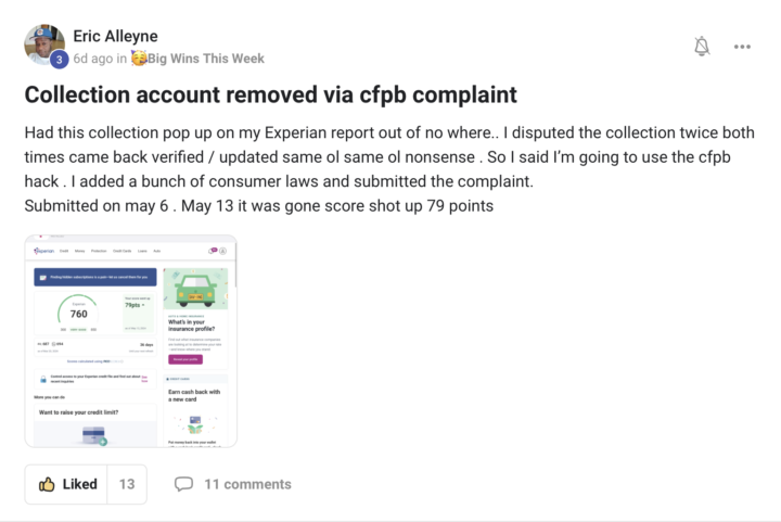 💎86 POINT INCREASE IN 7 DAYS🥶 CFPB HACK WORKS MAGIC REMOVING COLLECTIONS 