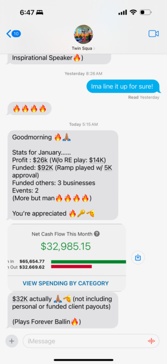 🔥Congratulations To Our Higher Tier VIP Mentee Dennell 🎉🍾🙌🏾