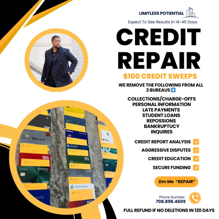 🚀 $100 Full Credit Sweeps (DONE FOR YOU) 3 Spots Available
