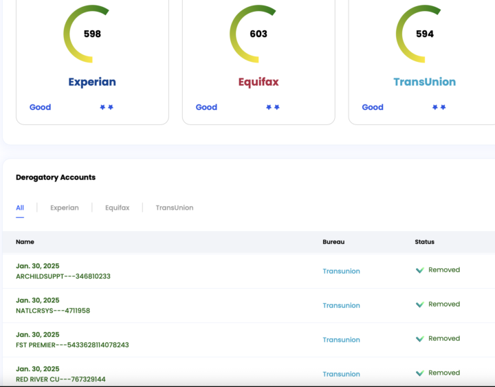 🤯 13 Deletions (Including CHILD SUPPORT) Using Our FREE CREDIT REPAIR Software In 1 Round⚡️