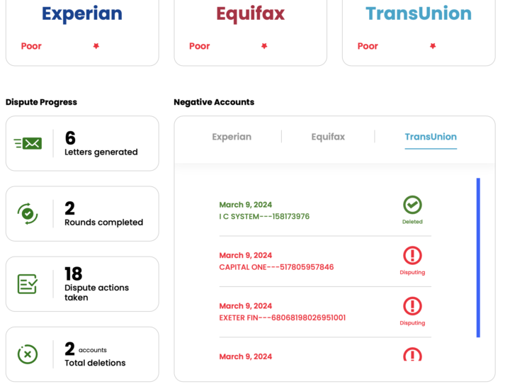 🔥CHARGE-OFF REMOVED 🤯2 Deletions Using Our FREE CREDIT REPAIR Software